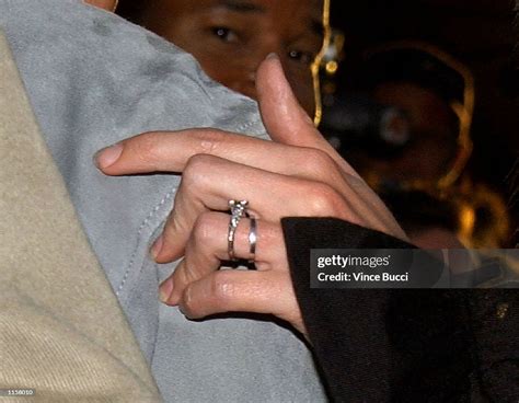 A close-up of actress Julia Roberts wedding ring as she attends the ...