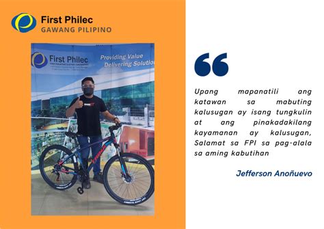 Bike Loan Program for our Employees | First Philec