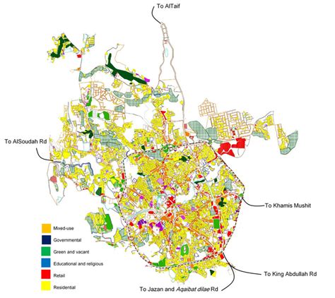 A map showing building use in the City of Abha. | Download Scientific Diagram