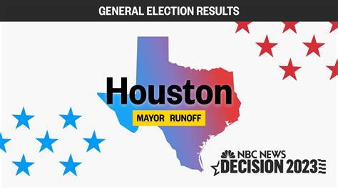 Houston Mayor Runoff Live Election Results 2023