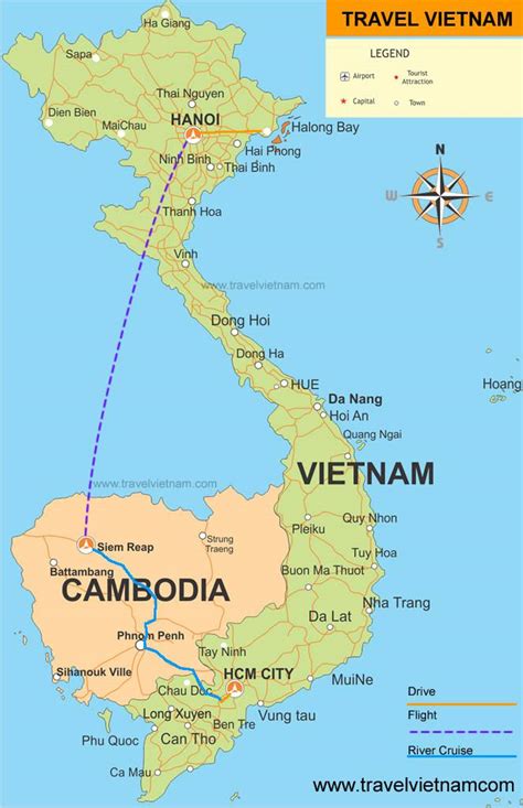 Cambodia Vietnam Map - Zip Code Map