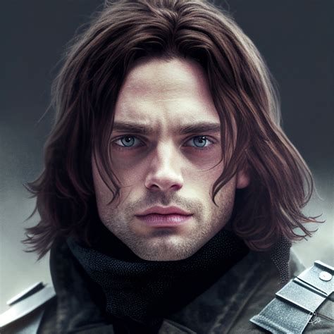 IN STOCK: Marvel-inspired Bucky Barnes 1 Human/ai Hybrid Art Print or Gallery Wrapped Canvas - Etsy