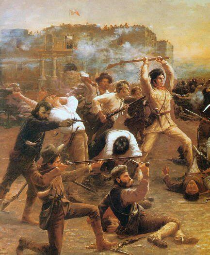 Bowie Knife Fights, Fighters & Fighting Techniques. . .: The Fall of the Alamo: March 6, 1836