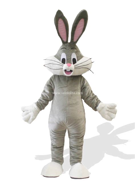 Handsome Adult Bugs Bunny Mascot Costume - SaleLoLita.com