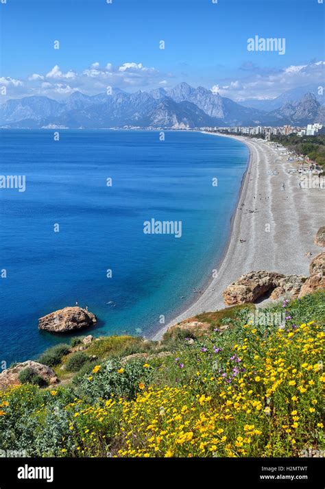 Konyaalti beach, Antalya Stock Photo - Alamy