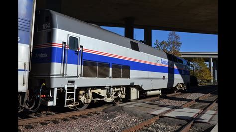 Amtrak Phase IV Heritage Unit 184 at Sorrento Valley - YouTube