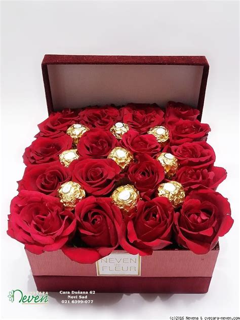 Cveće u kutiji Flowers in box Boxofflowers - #box #boxofflowers #cvece ...