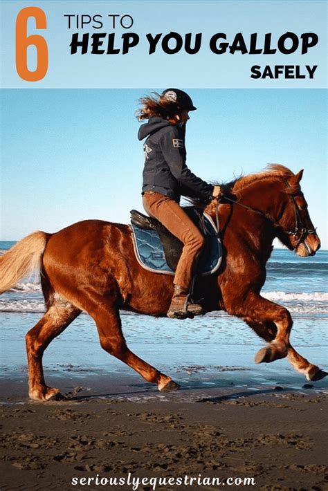 6 Tips To Help You Gallop Safely - Seriously Equestrian