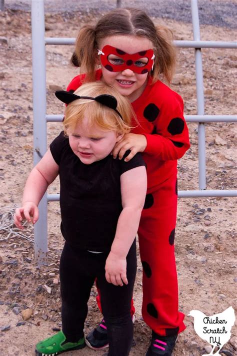 DIY Miraculous Ladybug Costume With Reversible Mask