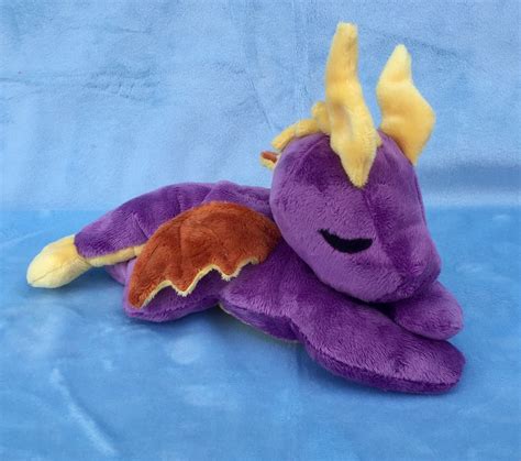 Baby Purple and Yellow Dragon Plush Beaned Pendragons - Etsy UK