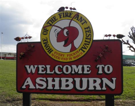 Ashburn, GA fire ant festival sign | Carol Vinzant | Flickr