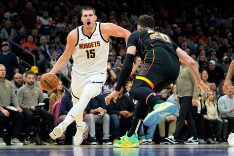 Nuggets survive Jusuf Nurkic's big night for win over Suns