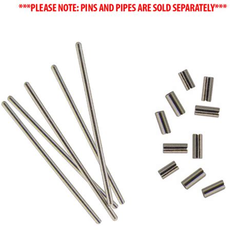 Watch Band Pins and Friction Pipes