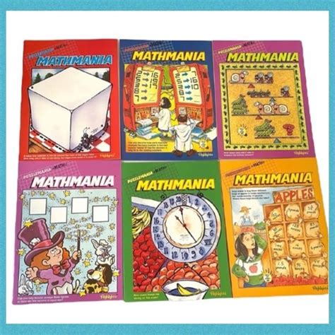 Highlights | Toys | Highlights Mathmania Math Learning Books Set Of 6 ...