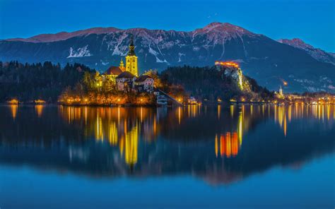 Lake Bled In Julian Alps Of The Upper Carniolan Region Of Northwestern ...