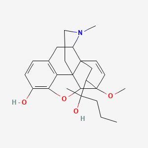 Etorphine | C25H33NO4 | CID 518962 - PubChem