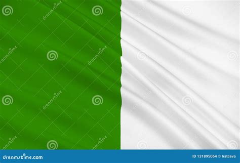 Flag of County Fermanagh in Northern Ireland Stock Illustration ...