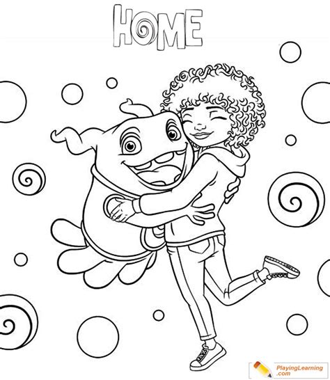 Home Movie Oh Coloring Page 07 | Free Home Movie Oh Coloring Page