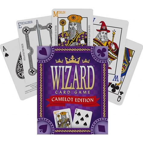 Wizard Card Game - Camelot Edition | Card Games | Puzzle Master Inc