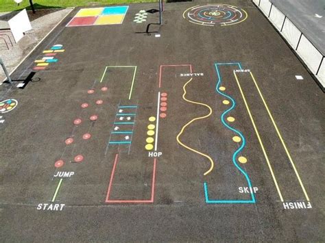 Playground Sensory Trail for Elementary Schools