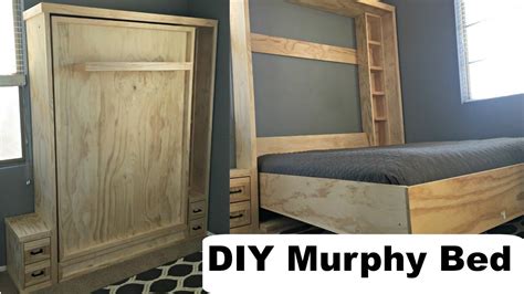 DIY Murphy Bed without expensive hardware! | Murphy bed diy, Murphy bed plans, Build a murphy bed