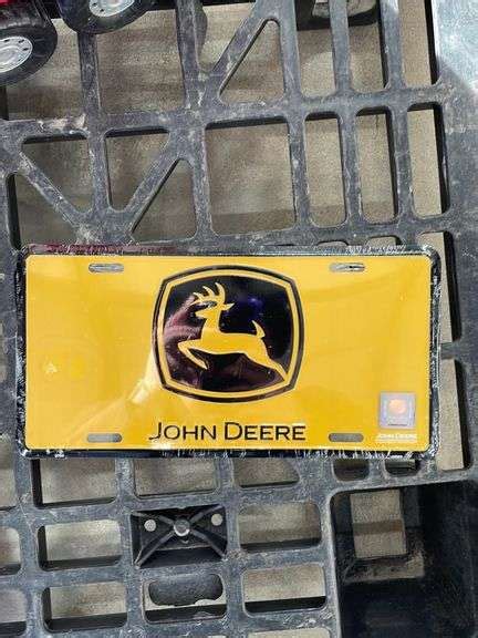 John Deere License Plates - Yorkton Auction Centre