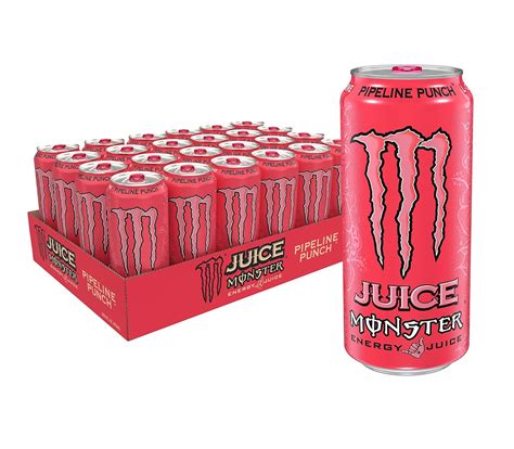 Amazon.com: Monster Energy Juice, Pipeline Punch,16 Fl Oz (Pack of 24)