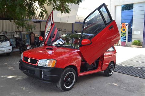 Modified Maruti 800 with scissor doors! – Shifting-Gears