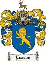 Evason Family Crest Evason Coat of Arms - Tradebit