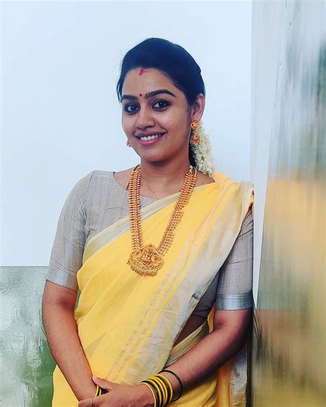 Serial Actress Gayathri Yuvraaj Latest Saree Photos