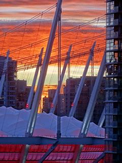 Sunset over BC Place Stadium | Bruce Dailey | Flickr