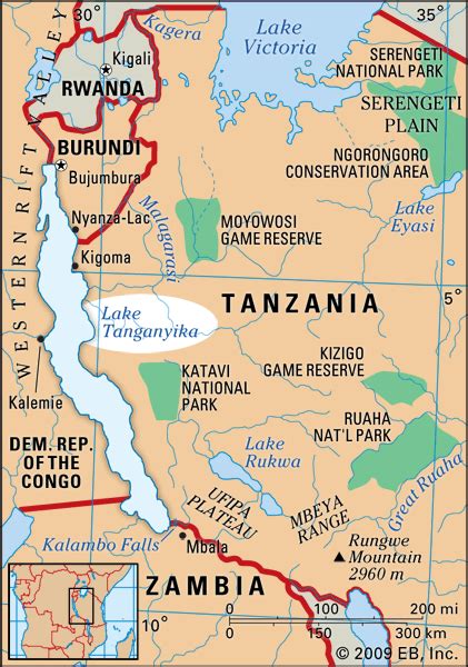 Tanzania National Parks Map Tanzania National Parks, Serengeti National ...