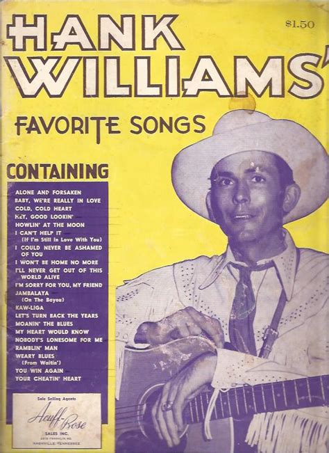 Hank Williams Favorite Songs