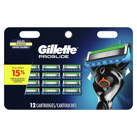 Gillette ProGlide Men's Razor Blades, 12 Blade Refills - Walmart.com ...