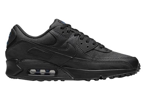 Nike Air Max 90 Black Blue Reflective - DZ4504-001 - DE