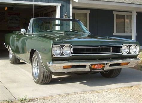 1968 Plymouth Sport Satellite convertible | Dodge muscle cars, Chrysler ...