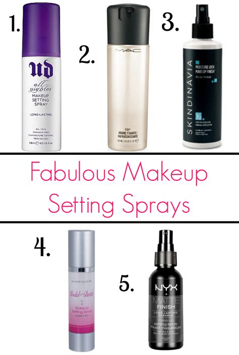 Avoid Makeup Meltdown with These Makeup Setting Sprays - MyThirtySpot