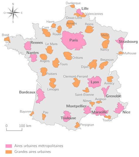 La France en villes - Cours Géographie - Kartable