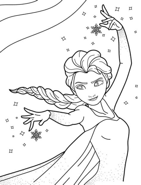 Elsa Coloring Pages – Happy Birthday Elsa Coloring Sheet | coloring ...