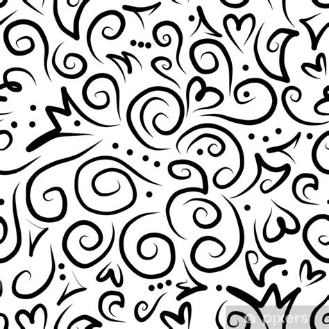 Poster Abstract swirl pattern for your design - PIXERS.US