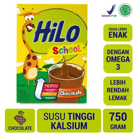 Jual Susu Hilo School Chocolate 750gr - susu pertubuhan tulang untuk ...