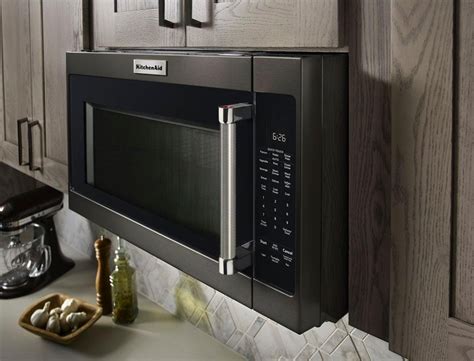 Best Buy: KitchenAid 2.0 Cu. Ft. Over-the-Range Microwave with Sensor ...