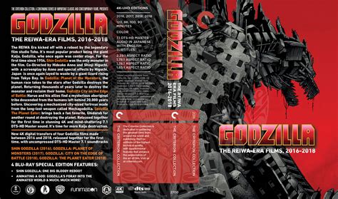 Reiwa Era Godzilla Boxset version 2 fake Criterion Covers - Etsy Australia