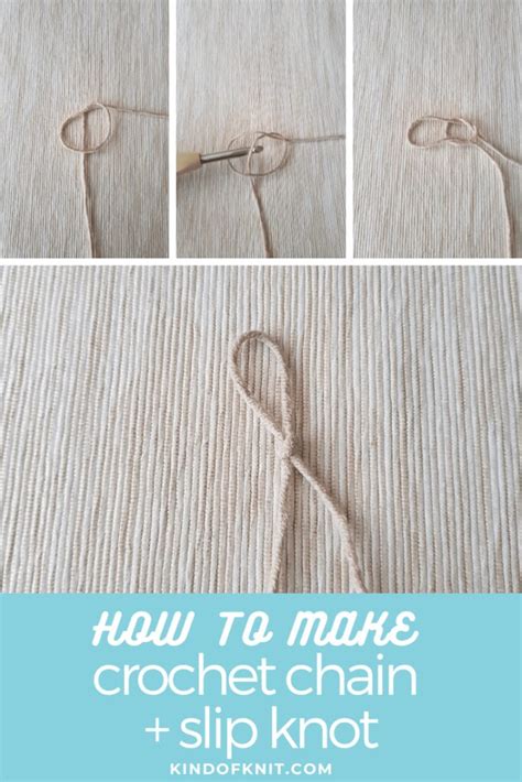 How to Start a Crochet Chain (and Make a Slip Knot)