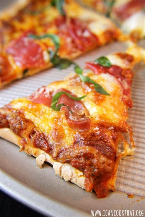 Prosciutto Pizza Recipe | I Can Cook That