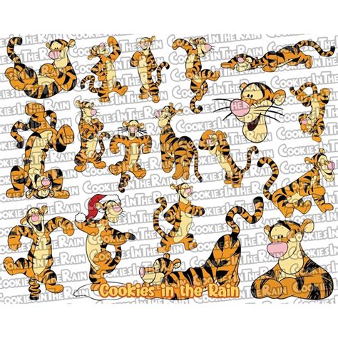 tigger svg bundle, tigger cricut, tigger cut file, tigger fa - Inspire Uplift