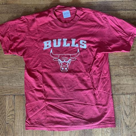 Vintage Chicago bulls, Michael Jordan era t shirt.... - Depop