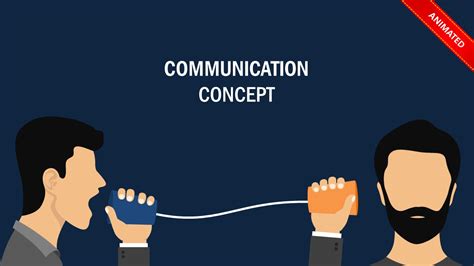 Communication Concept Animated Template - SlideModel