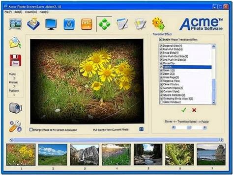 Acme photo screensaver maker 4.50 - Download free