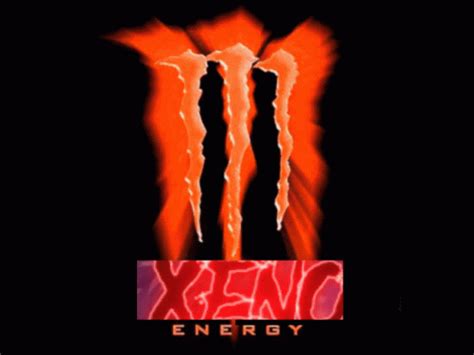 Red Monster Logo Wallpaper